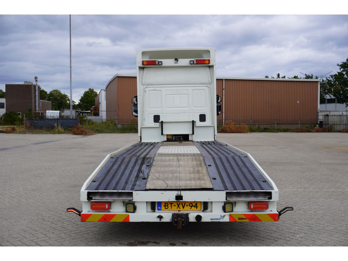 Iveco ML75E18/P AUTOTRANSPORT INCL TRIDEM AANHANGER 3500KG Iveco ML75E18/P AUTOTRANSPORT INCL TRIDEM AANHANGER 3500KG