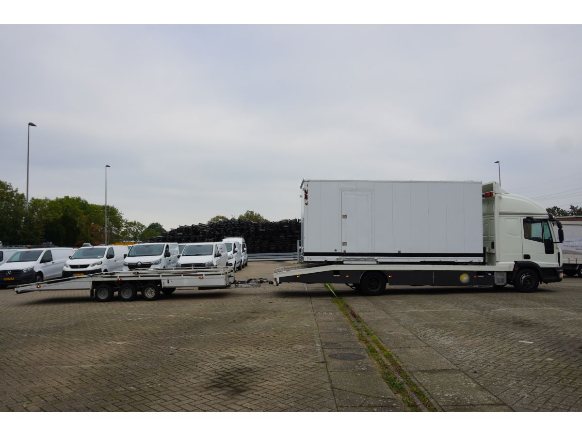Iveco ML75E18/P AUTOTRANSPORT INCL TRIDEM AANHANGER 3500KG Iveco ML75E18/P AUTOTRANSPORT INCL TRIDEM AANHANGER 3500KG